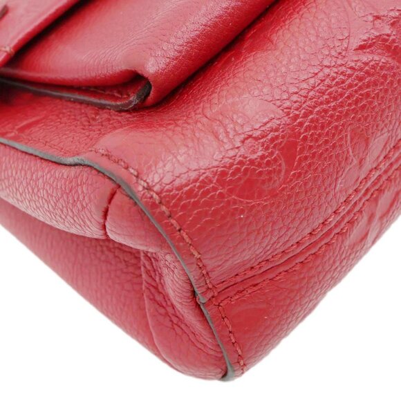 Louis Vuitton Vavin BB Monogram Empreinte Leather Shoulder Bag Red - Picture 8 of 14